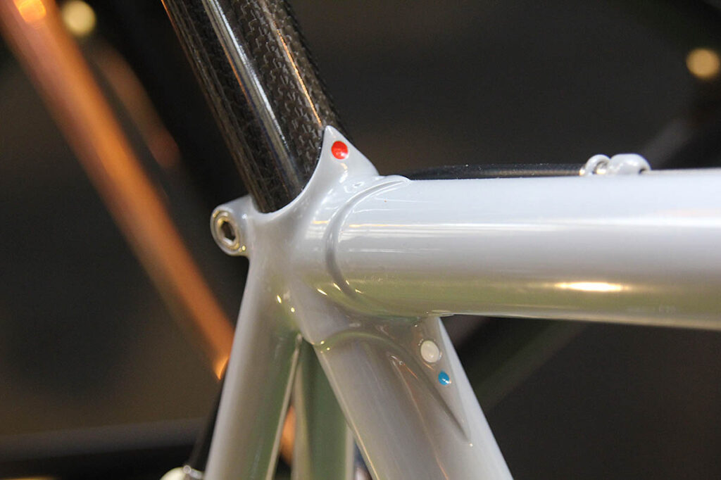Bespoked 2013 sneak peeak &ndash; Sven road bike seat tube lug
