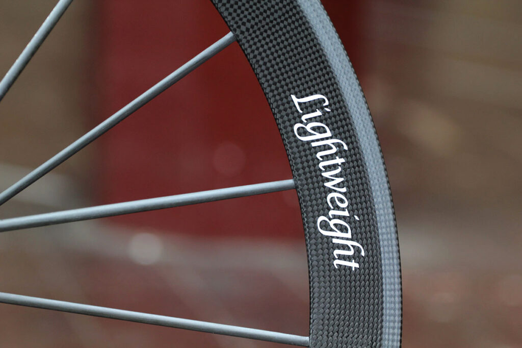 Lightweight Meilenstein wheelset Detail