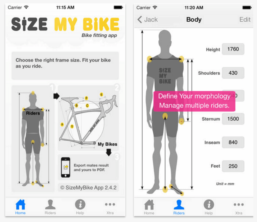 size my bike
