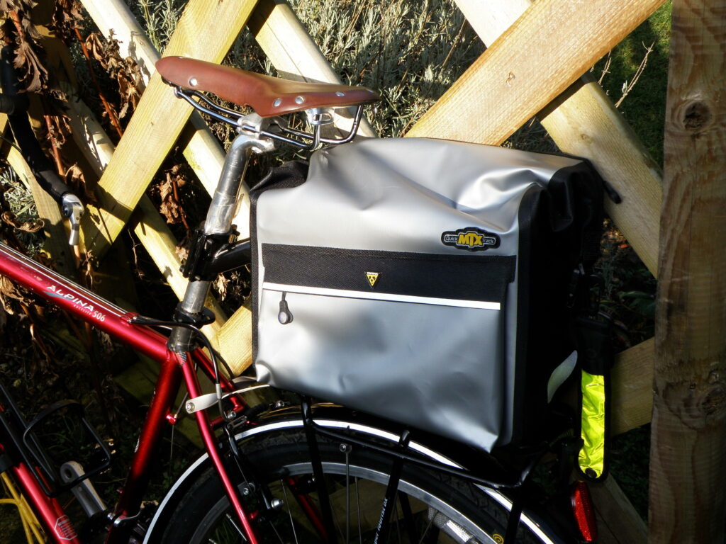 Topeak MTX Trunk Dry Bag in situ
