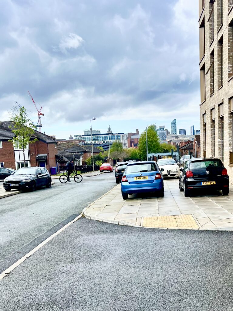 Pavement parking Liverpool