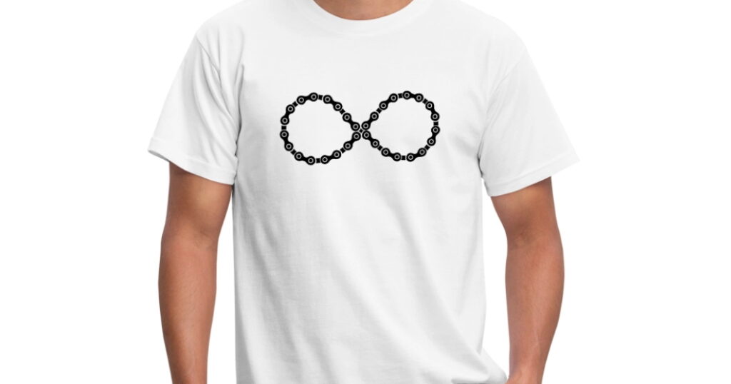 Infinity t-shirt crop