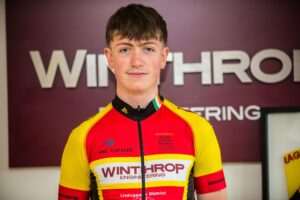 Irish cyclist Tomás Walsh