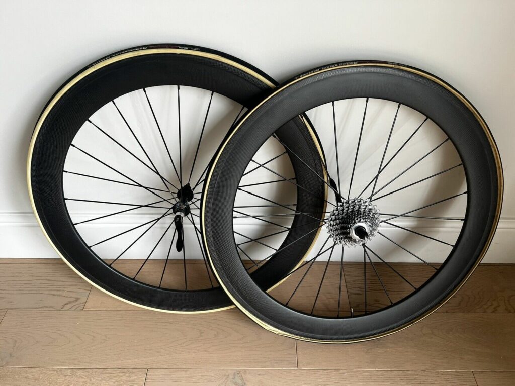 Tubular carbon wheels