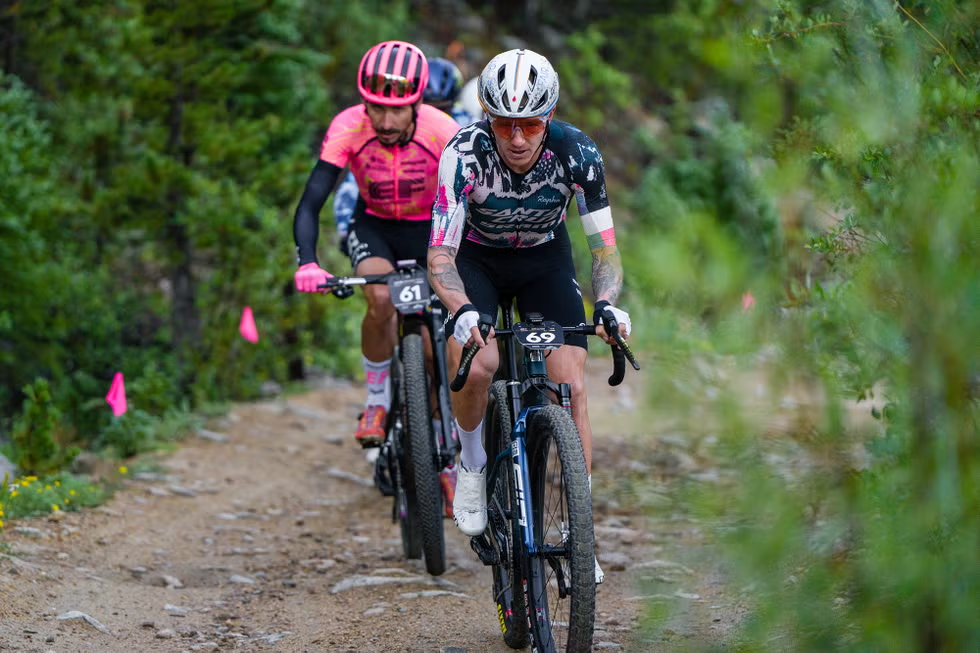 Keegan Swenson wins 2024 Leadville 100 on drop bars