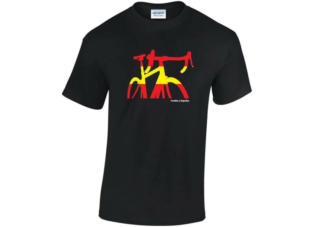La Vuelta Bike t-shirt Black