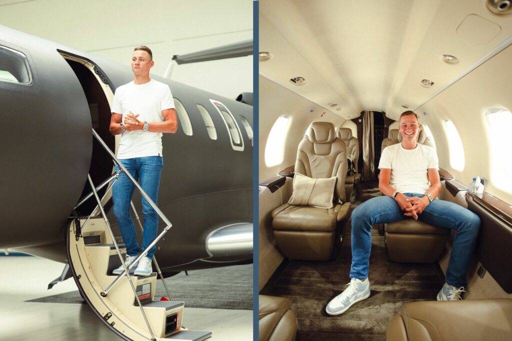 Mathieu van der Poel becomes Flyingroup private jet ambassador