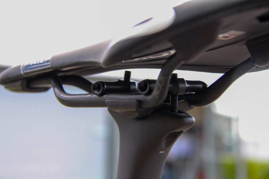 Matteo Jorgensen’s Cervelo R5 – saddle rails