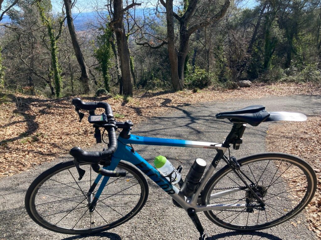 Steep climb