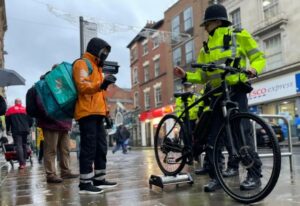 BBC accused of “dogged determination to demonise e-bikes” after cyclist injured in cycle lane crash claims “recklessly driven e-bikes are a far bigger danger” than drivers + more on the live blog