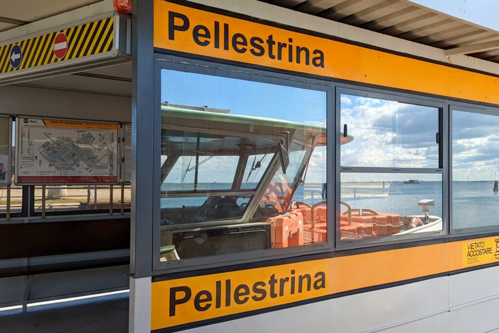 Pellestrina vaporetto stop