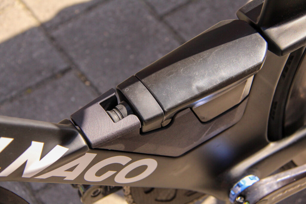Pogacar Colnago TT1 time trial bike &ndash; bottle