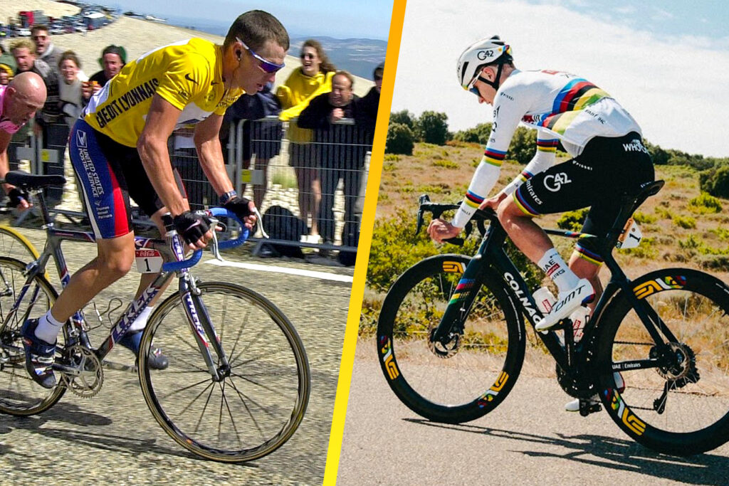 Pogacars Colnago vs Armstrongs Trek on Mont Ventoux July 2025 v2