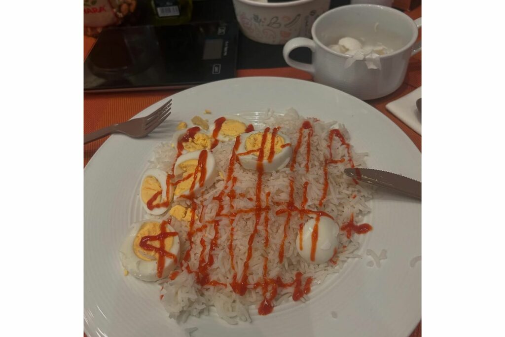 Pro cyclist’s pro nutrition meal