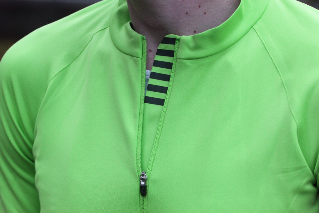 Rapha Long Sleeve Pro Team Jersey - collar open