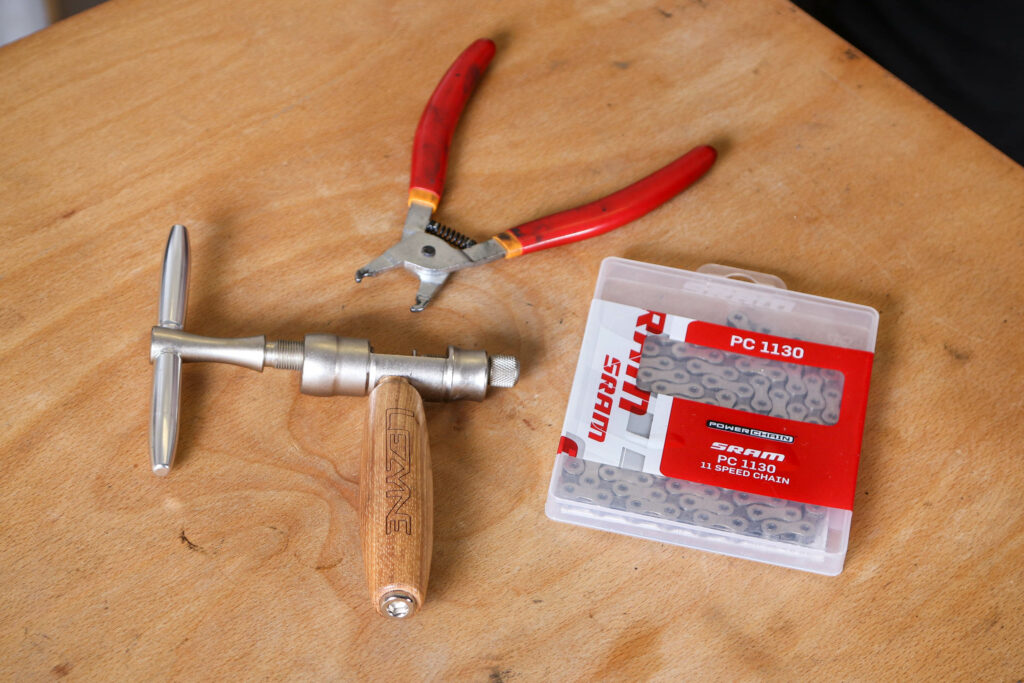 Replacing a bike chain – 29 – kit
