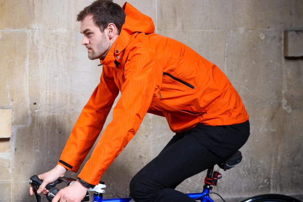 Resolute Bay Orange Reflective Commuter Jacket