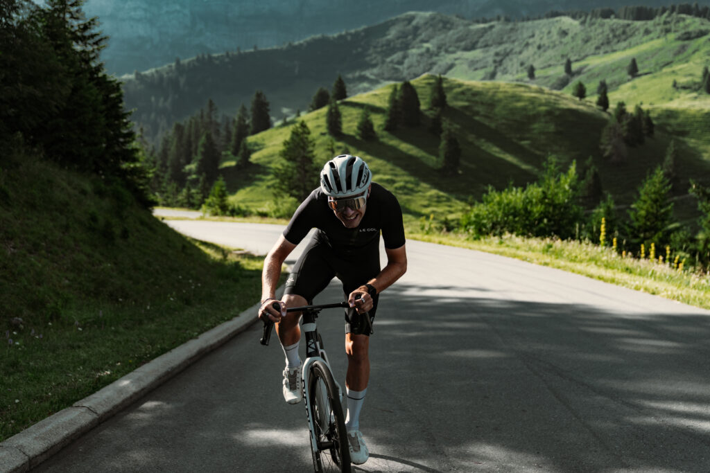 Ribble ULTRA RACE Switzerland photoshoot – riding 3