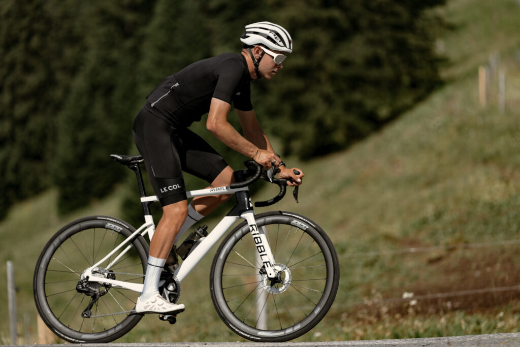Ribble ULTRA RACE Switzerland photoshoot – riding 5