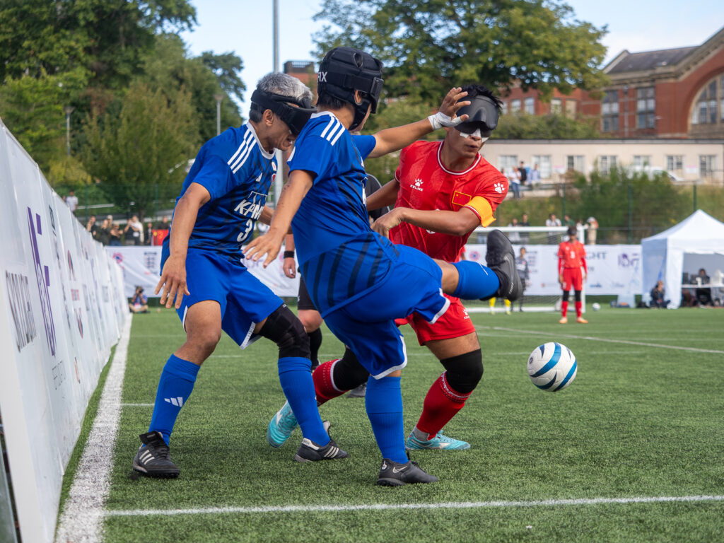 Richard Hall and British Blind Sport &ndash; Blind football
