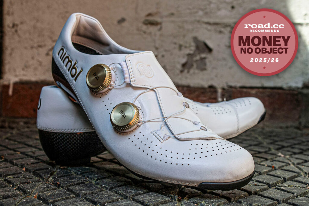 roadcc recommends awards 2025-26 – Clothing of the Year – Money No Object – Nimbl Exceed Ultimate Glide shoes