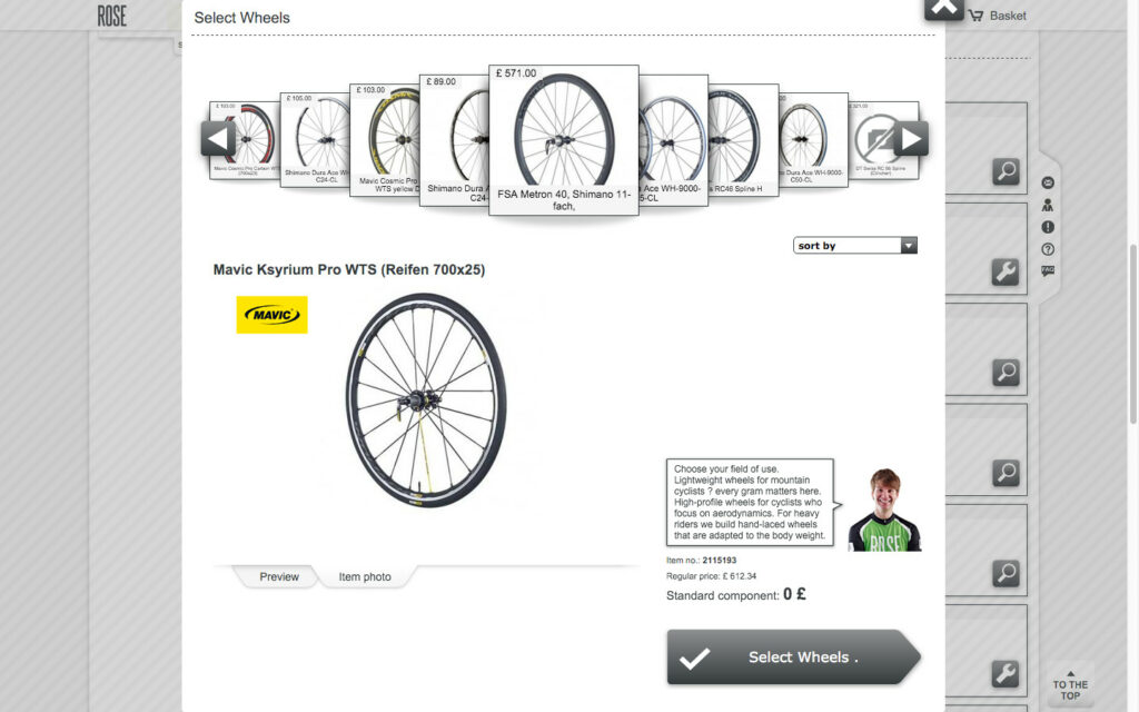 Rose configurator