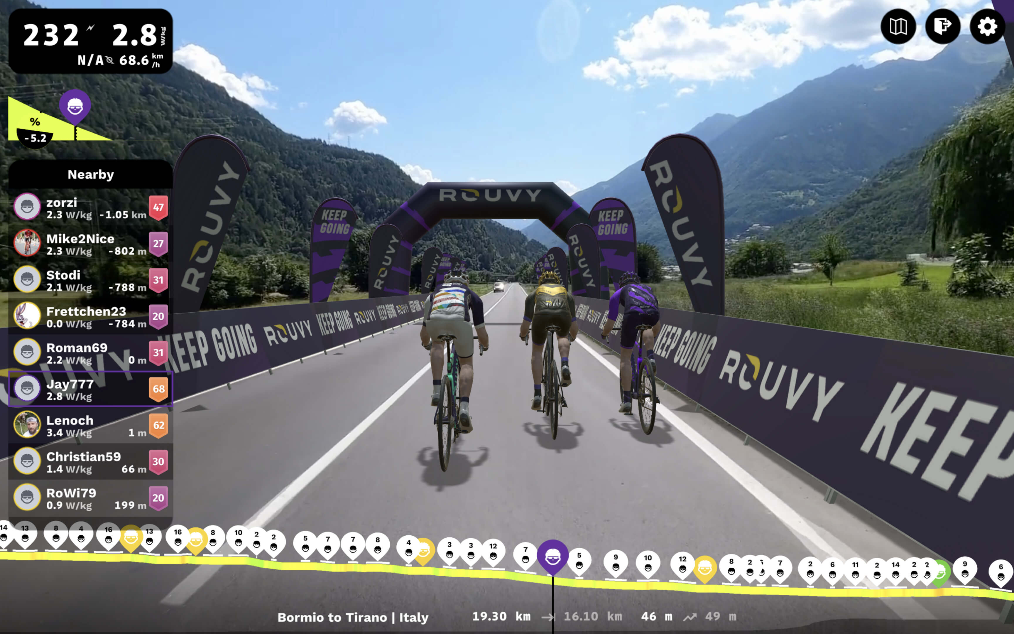 2024 ROUVY - Bormio to Tirano - Italy