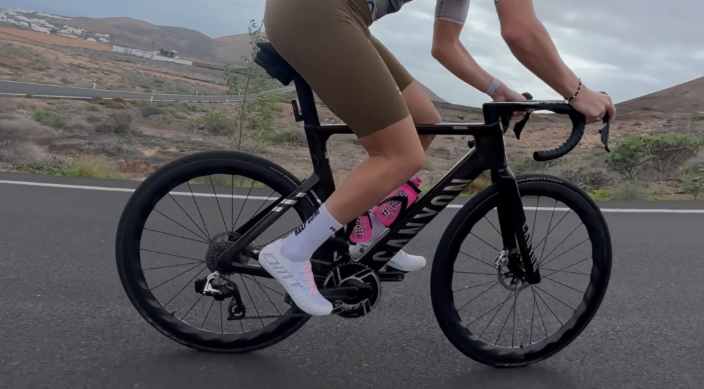 2025 Light Bicycle Falcon Turbo Pro 50 riding shot