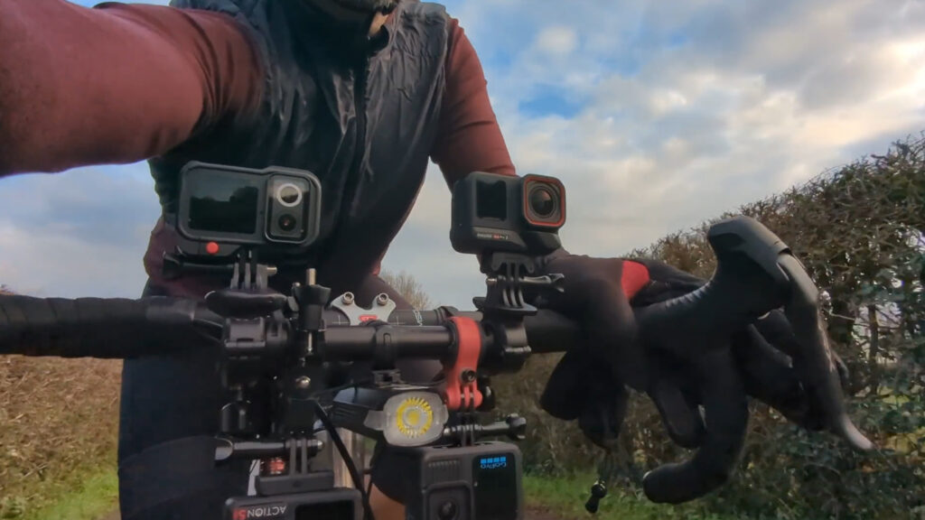 2025 action camera shootout on bike