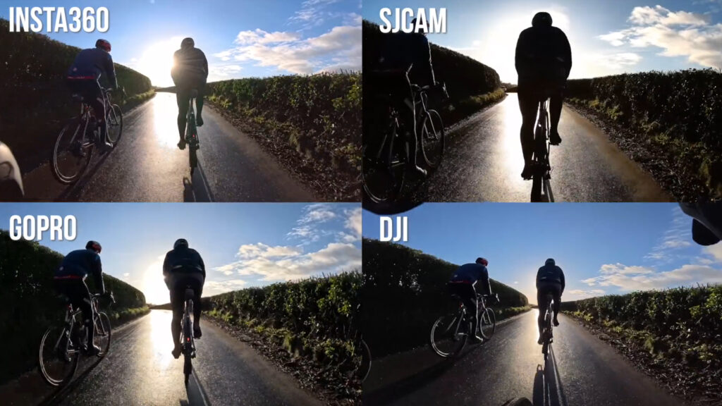 2025 action camera shootout daytime footage comparison