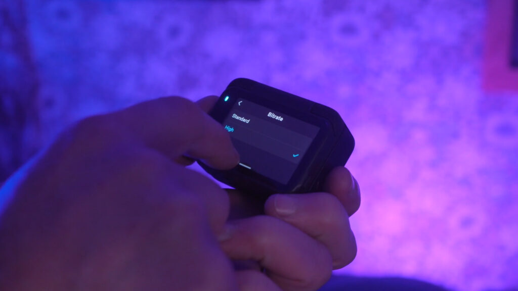 2025 action camera shootout menu settings
