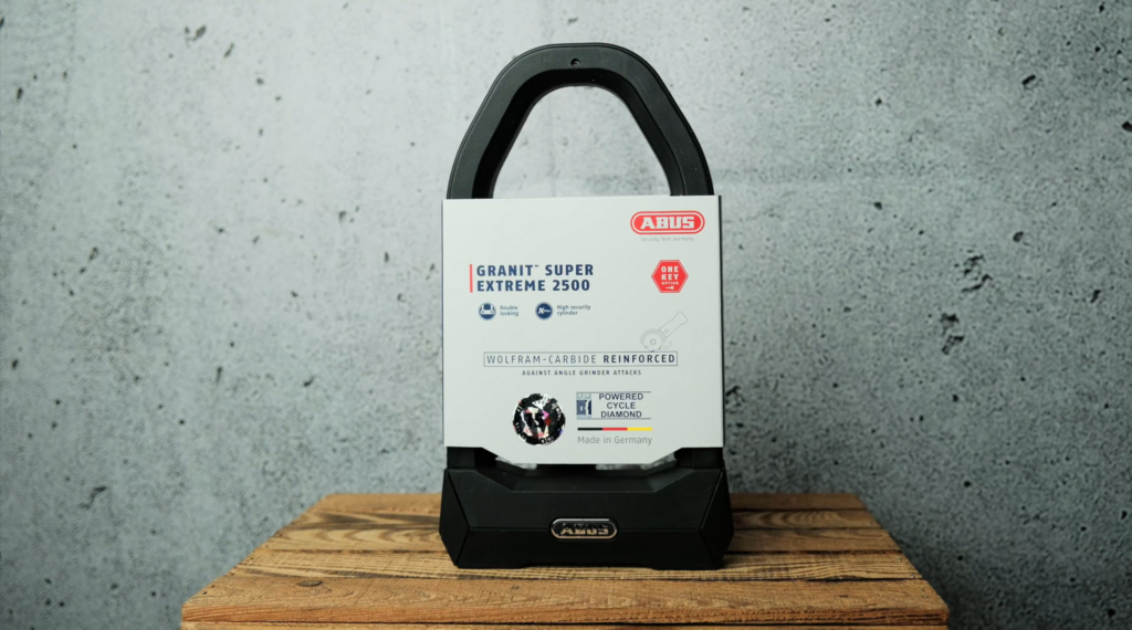 2025 Bike locks testing ABUS Granit Super Extreme 2500