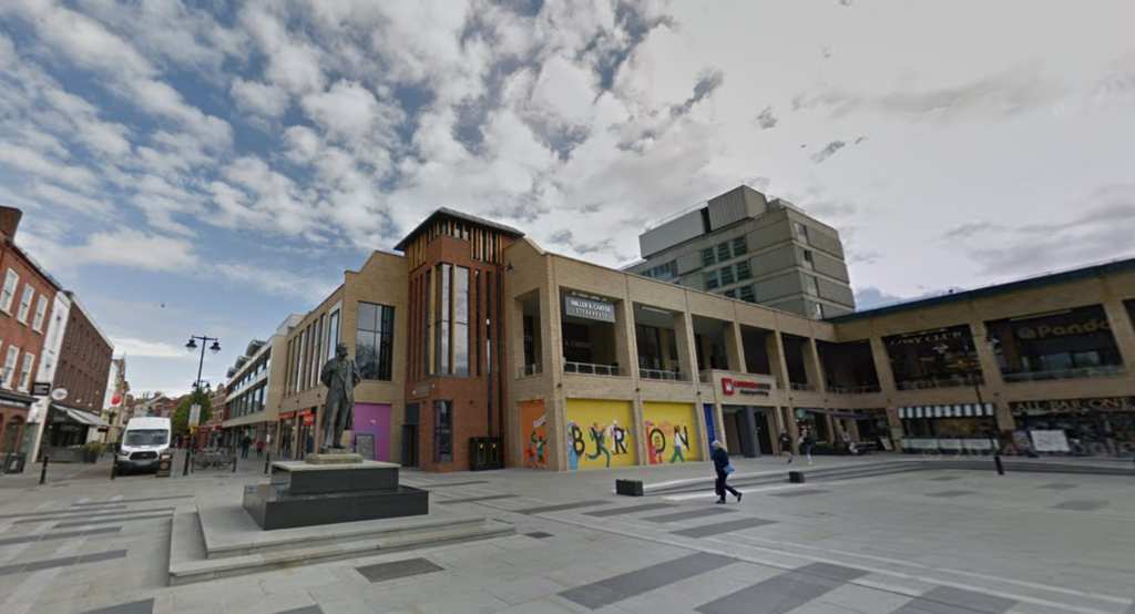 Worcester city centre