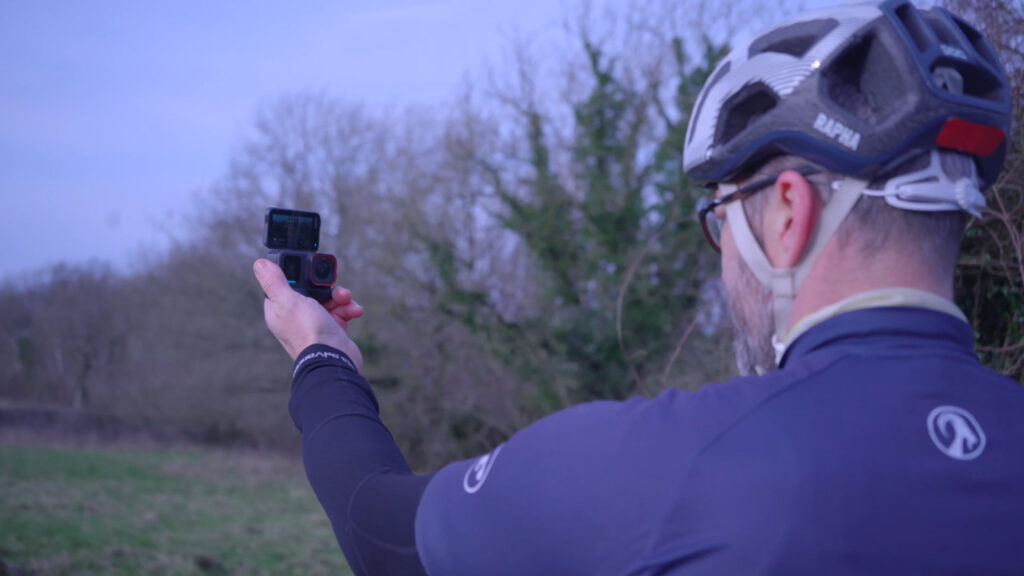 2025 action camera test selfie 2