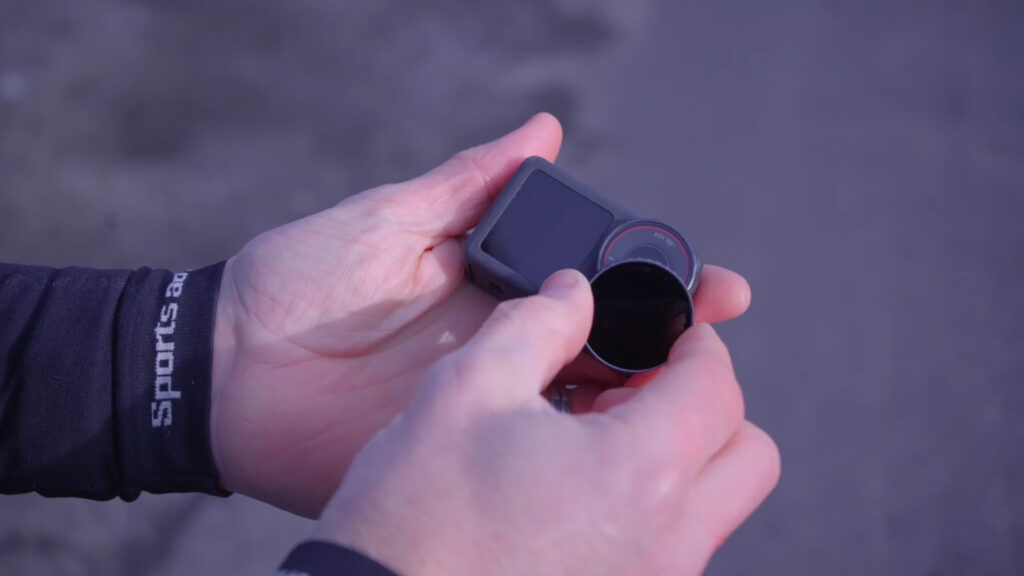 2025 action camera test ND filter