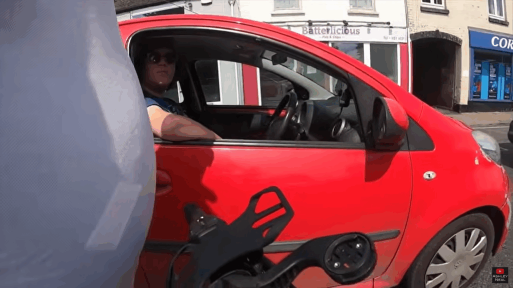 Ashley Neal video on “some motorists’ attitudes to cyclists”