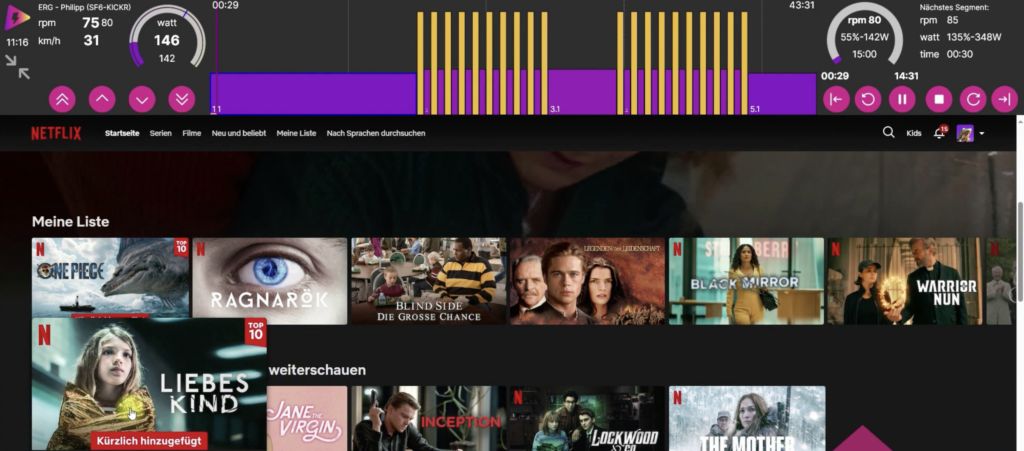 2025 icTrainer Netflix video streaming
