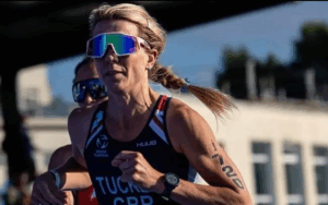 Zoe Tucker at Duathlon world championships