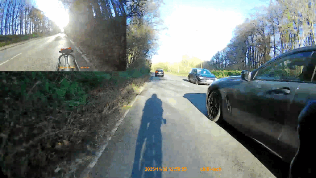 Near miss 941 near Winchester, NCN Route 23