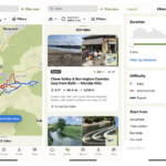 Komoot app