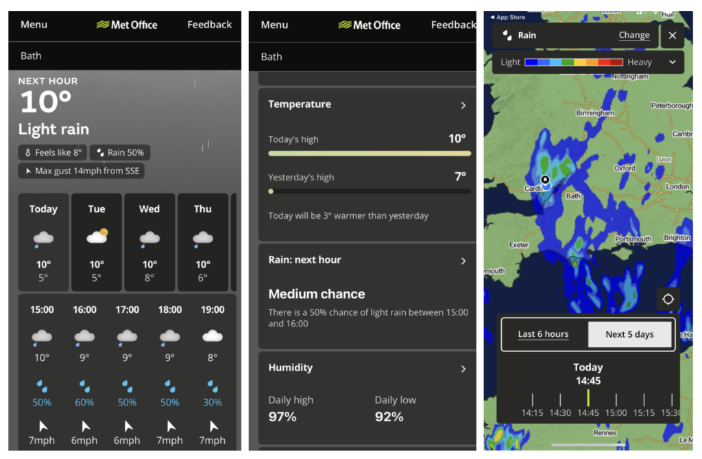 Met Office Weather Forecast
