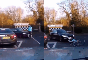 Viral collision video