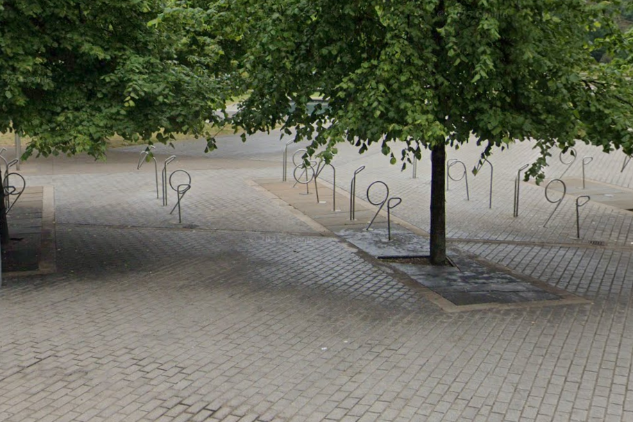 Holyrood bike racks