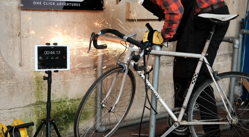2025 Bike locks testing angle grinder test time
