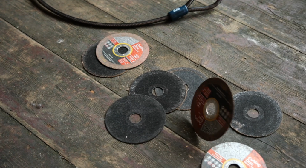 2025 Bike locks testing used angle grinder discs