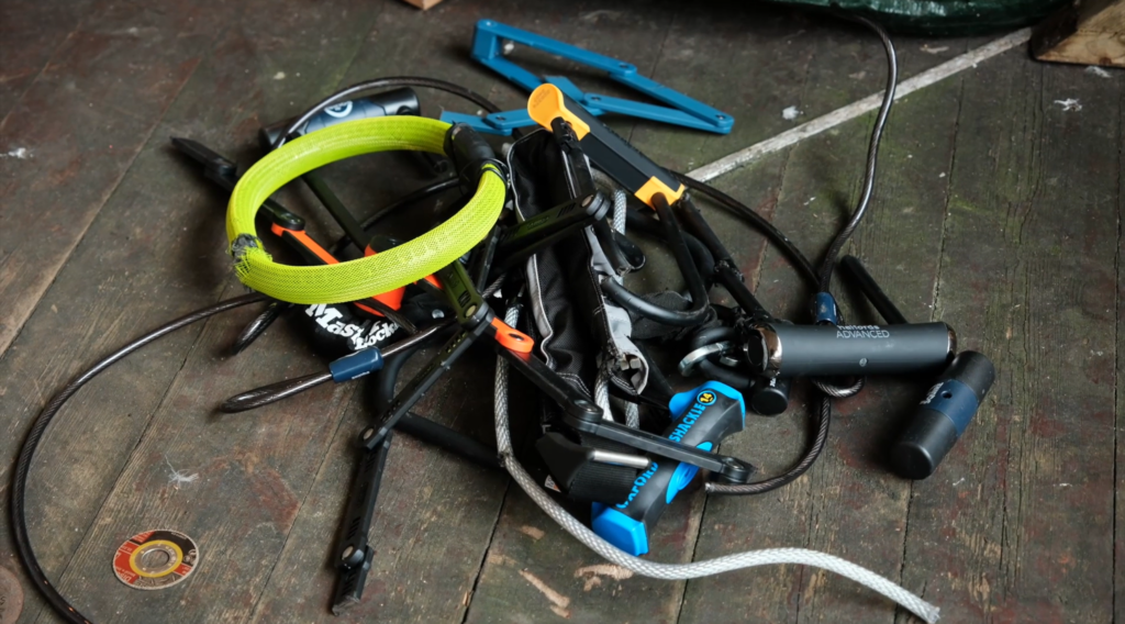2025 Bike locks testing broken locks 2