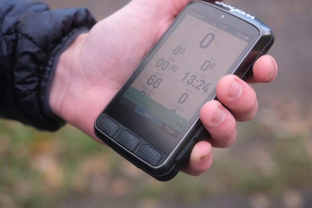 2024 Wahoo Elemnt Ace first ride review in hand 2