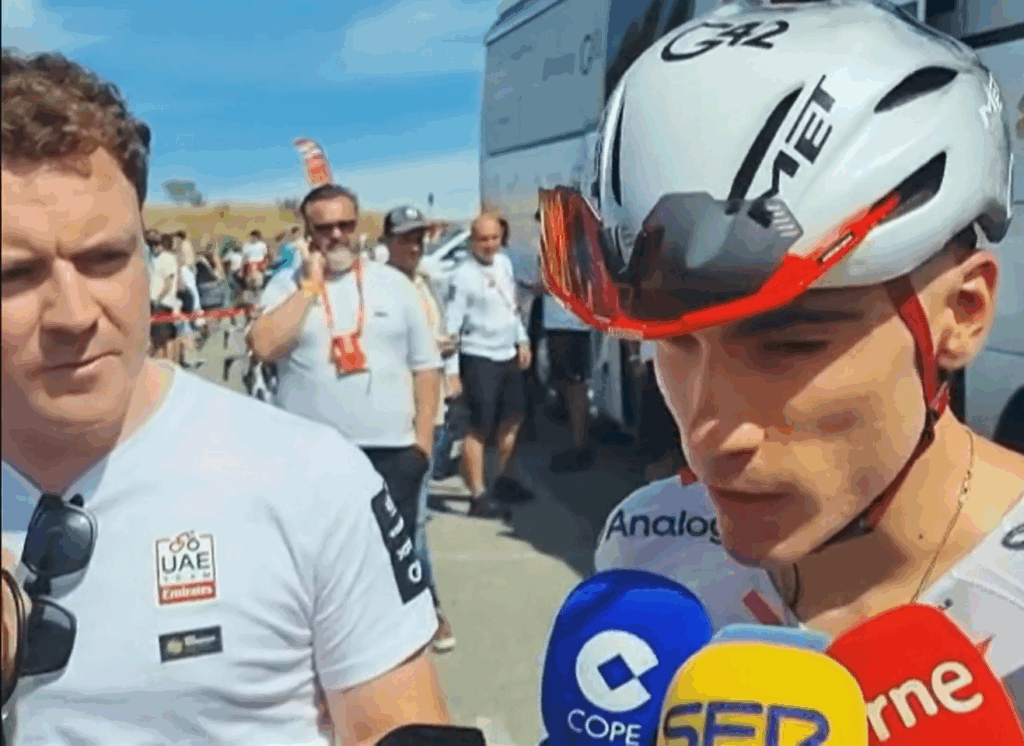 Juan Ayuso extraordinary Vuelta interview