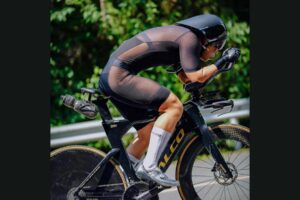 See-through skinsuit