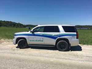 Shelburne Police cruiser